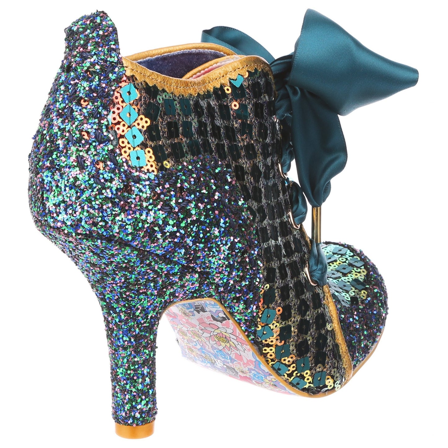 Abigail's Third Party Green/Blue - Rockamilly-Shoes-Vintage