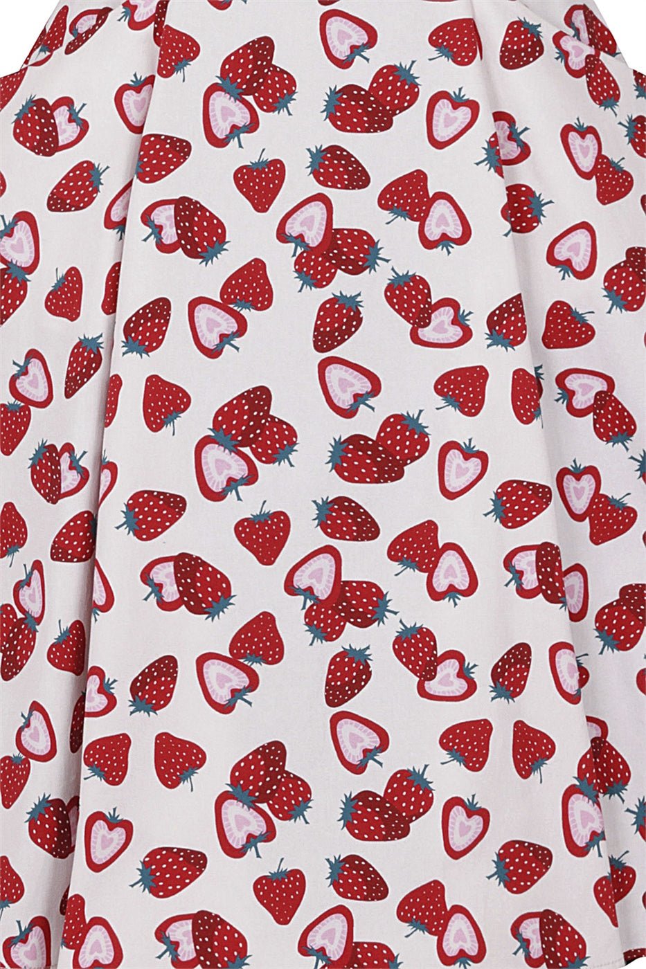 Alexa Strawberry Swing Skirt - Rockamilly-Skirts & Shorts-Vintage