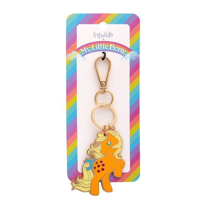 Applejack Enamel Keyring - Rockamilly-Jewellery-Vintage
