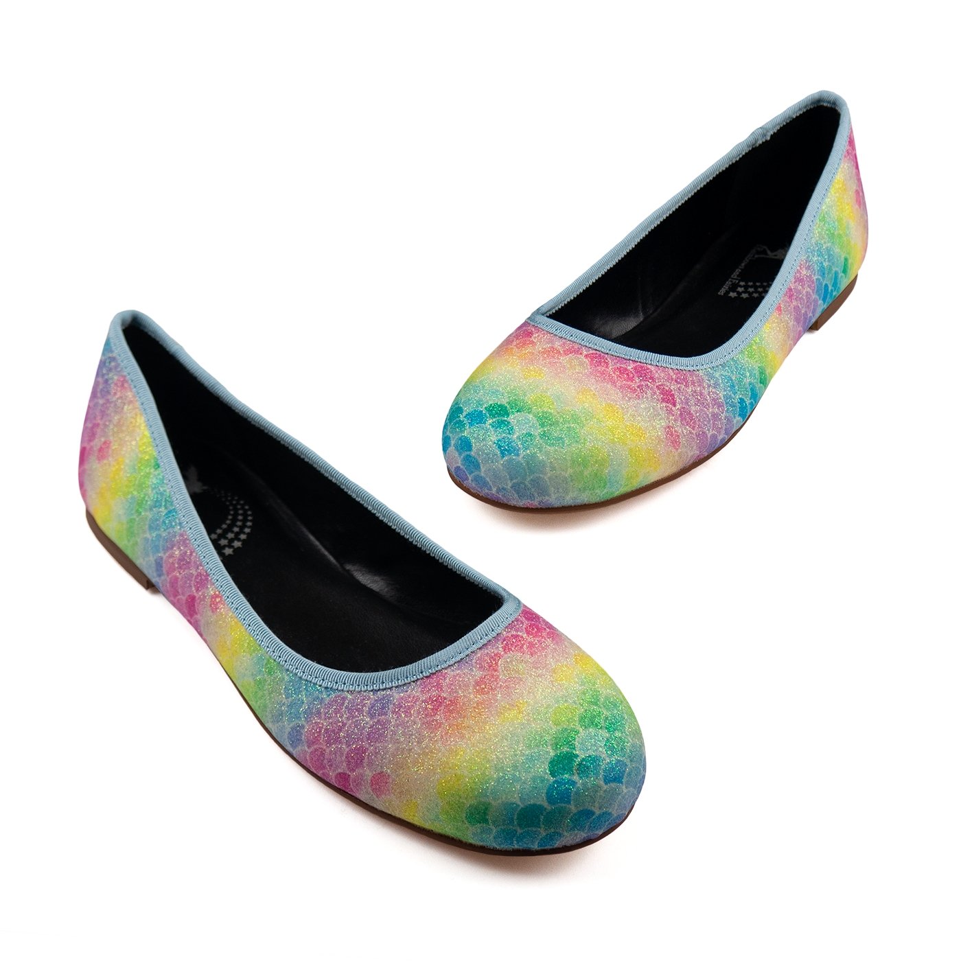 Ballet Flats - Mermaid Dream - Rockamilly-Shoes-Vintage