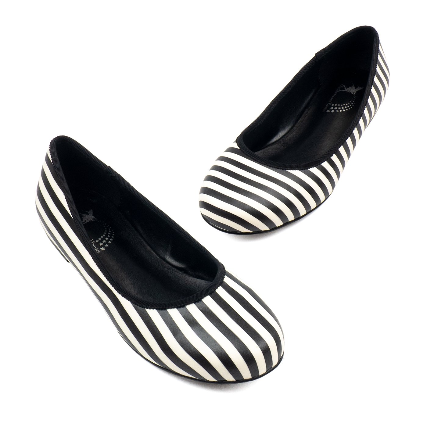 Ballet Flats - Zebra - Rockamilly-Shoes-Vintage