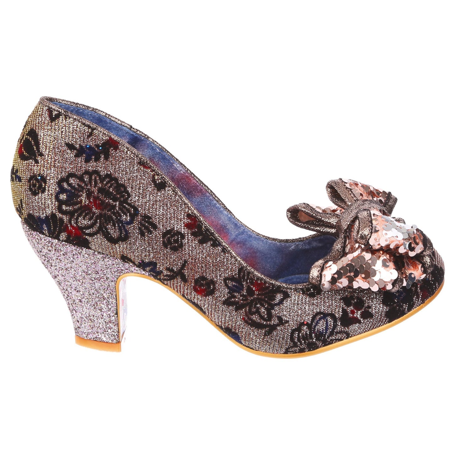 Ban Joe Gold Floral (CI) - Rockamilly-Shoes-Vintage