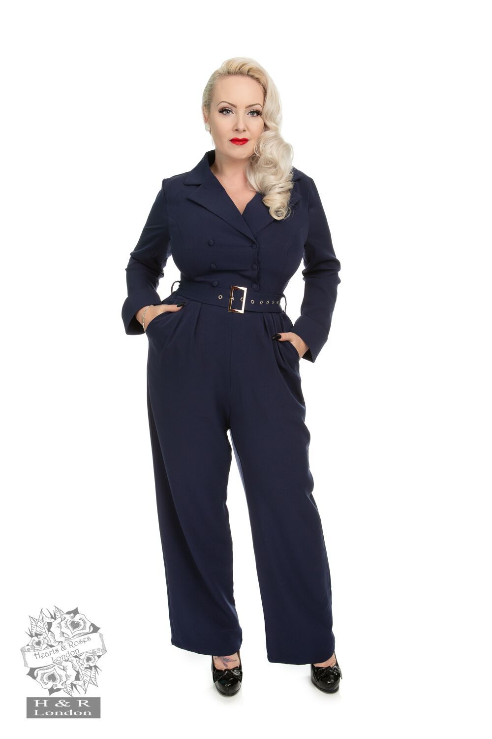 Bettie Jumpsuit - Rockamilly-Dresses-Vintage