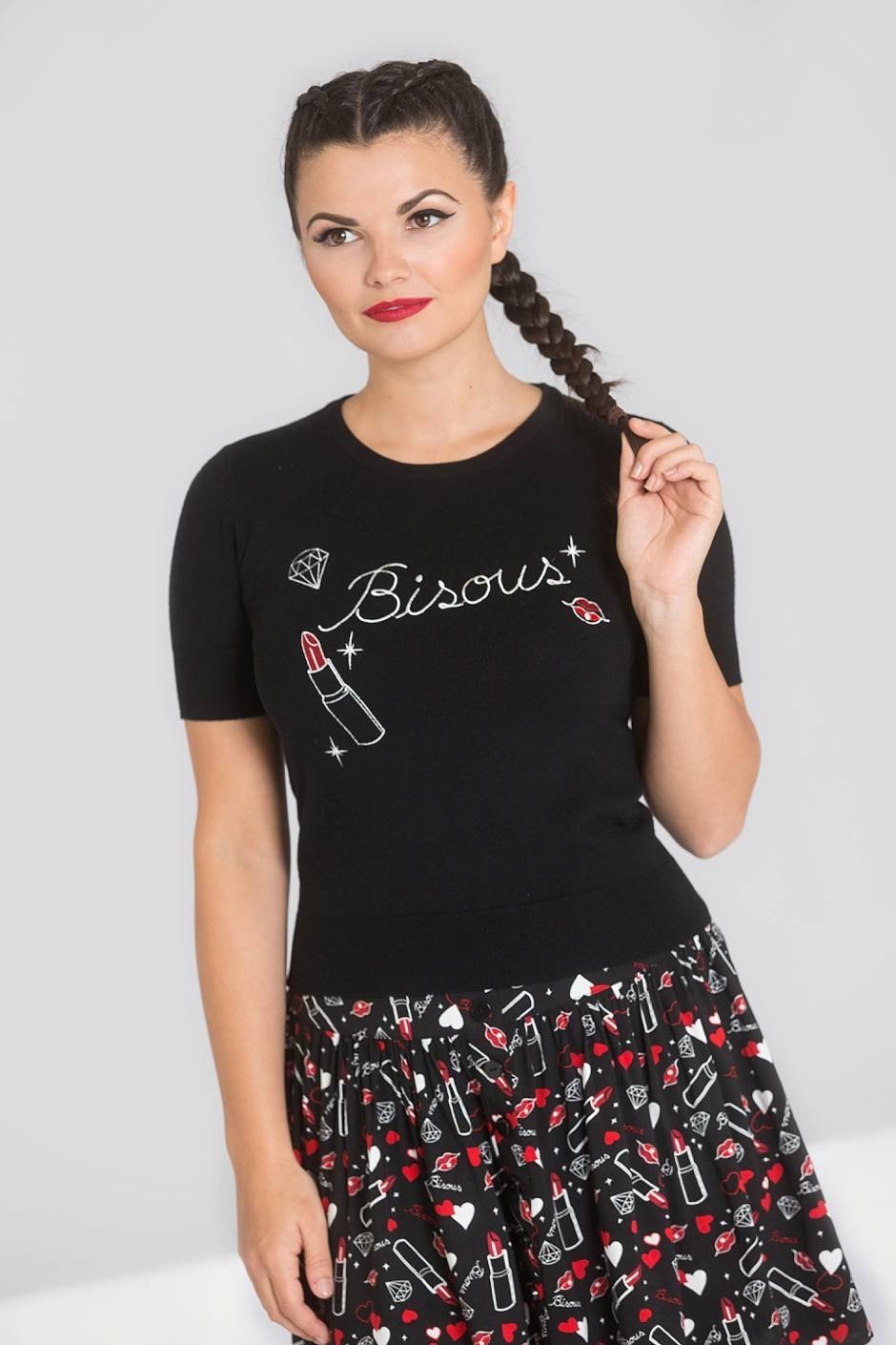 Bisous Top - Rockamilly-Tops-Vintage