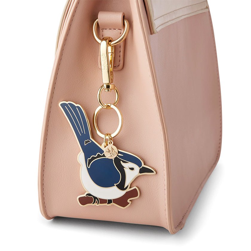 Blue Jay Way Key Ring - Rockamilly-Jewellery-Vintage