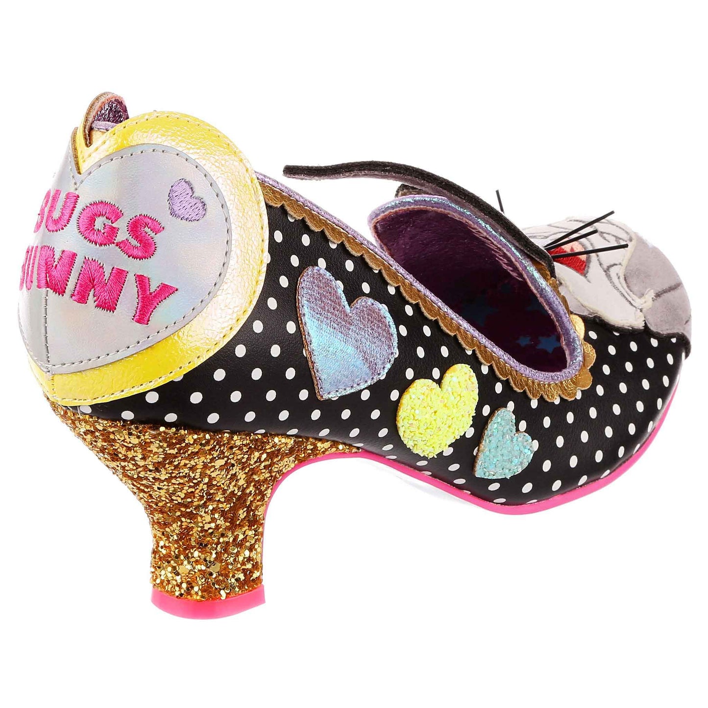 Bunny Love (Black, Multi B) - Rockamilly-Shoes-Vintage