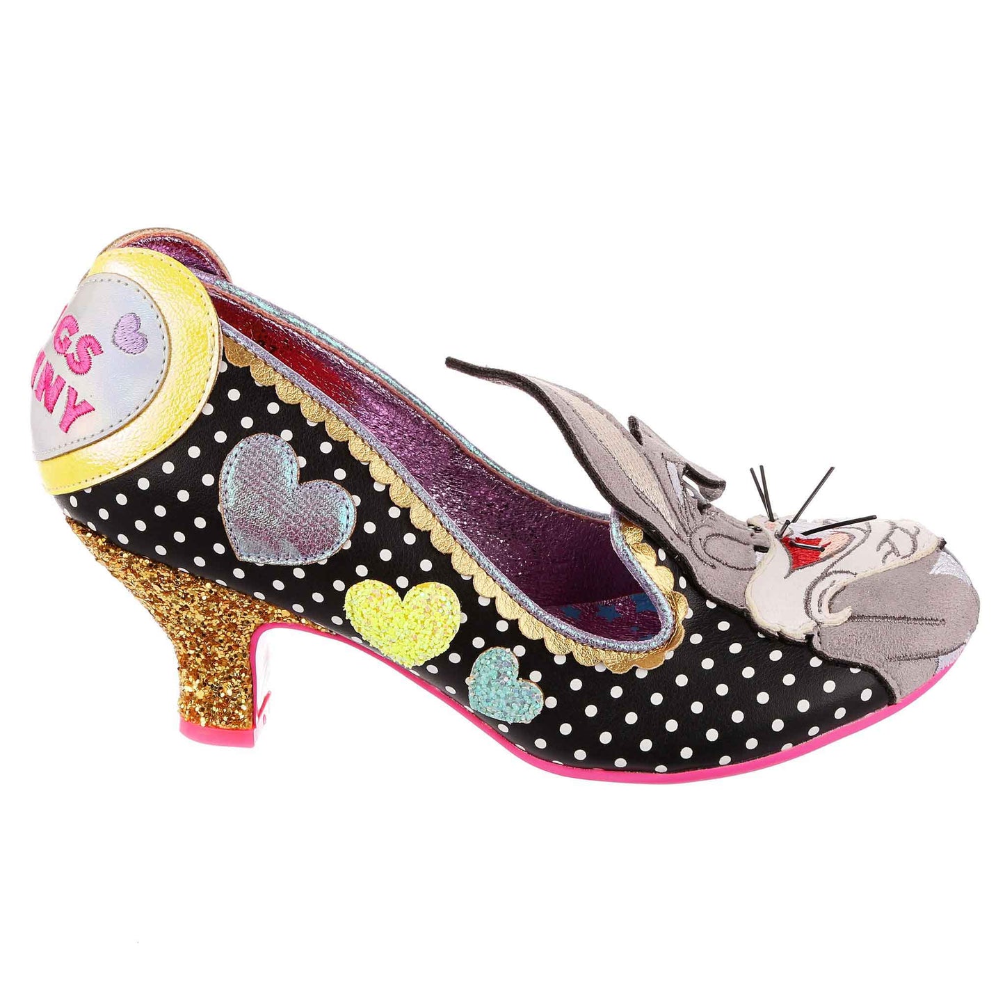 Bunny Love (Black, Multi B) - Rockamilly-Shoes-Vintage