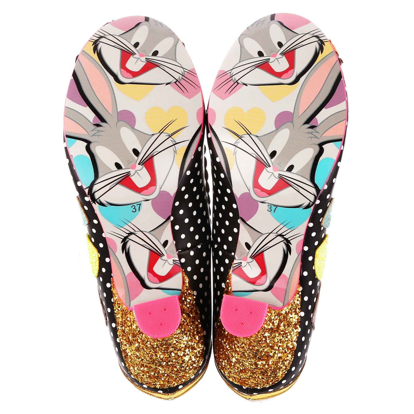 Bunny Love (Black, Multi B) - Rockamilly-Shoes-Vintage