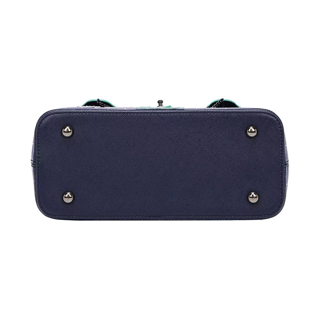 Cat Dracula's Haunted House Mini Grace Bag - Rockamilly-Bags & Purses-Vintage