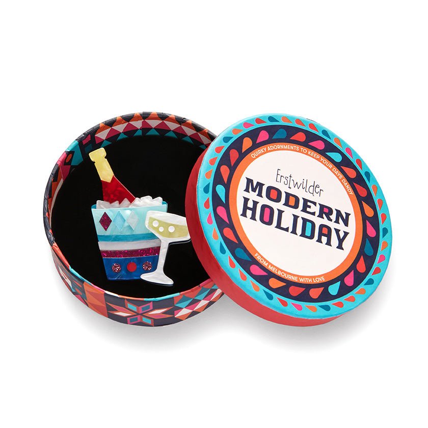 Christmas Bubbles Brooch - Rockamilly-Jewellery-Vintage