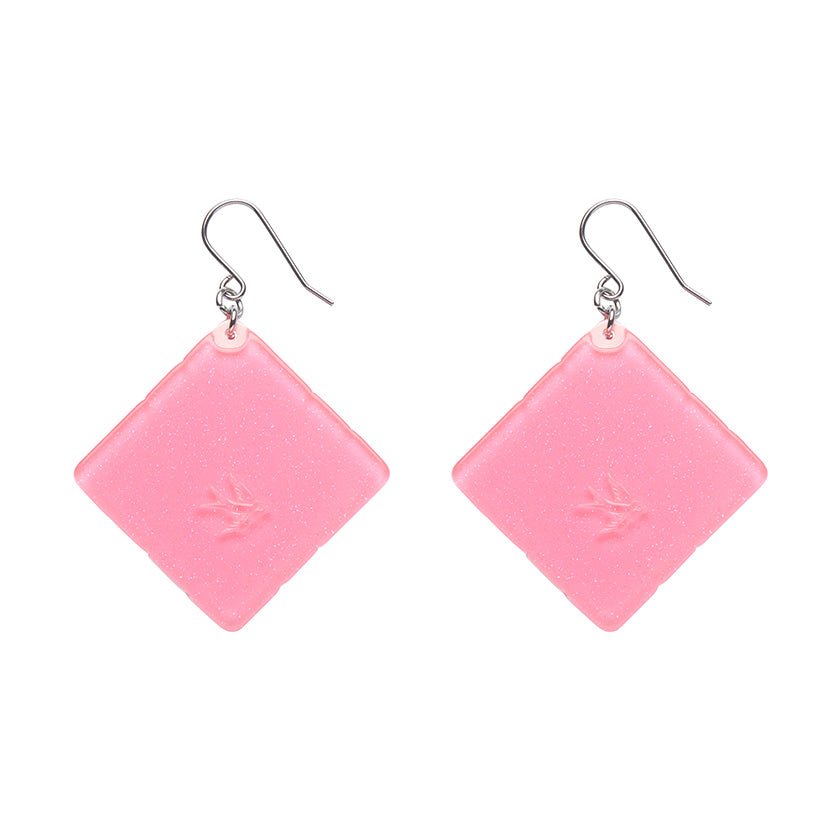 Cosy Comfort Earrings - Pink - Rockamilly-Jewellery-Vintage
