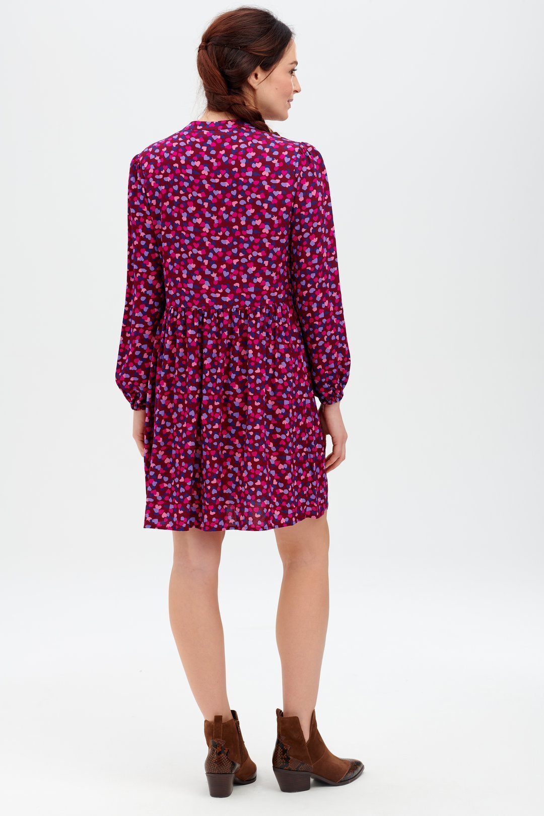 Danica Smock Dress - Confetti Petals - Rockamilly-Dresses-Vintage