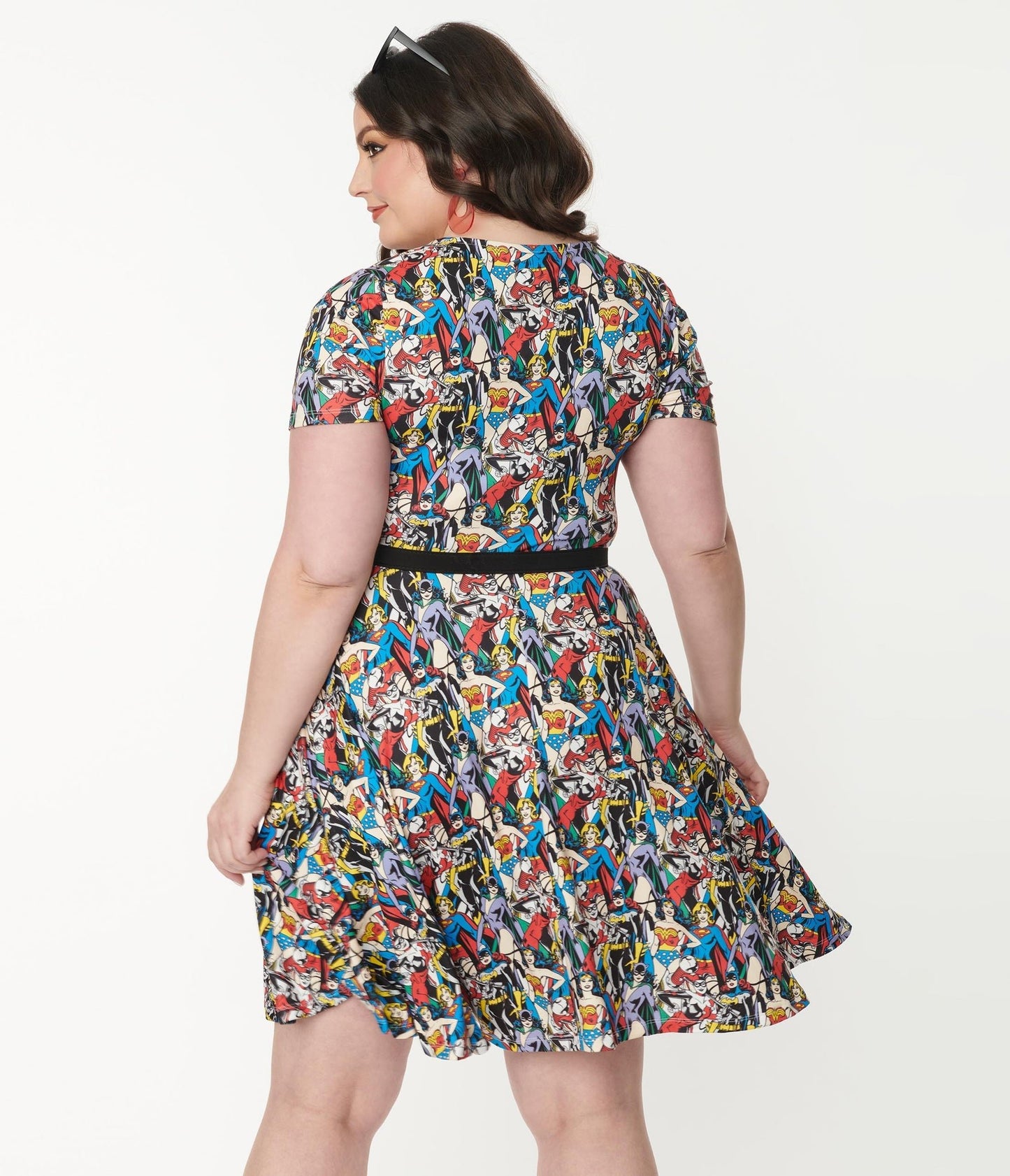 DC Comics Darrin AOP Dress - Rockamilly-Dresses-Vintage