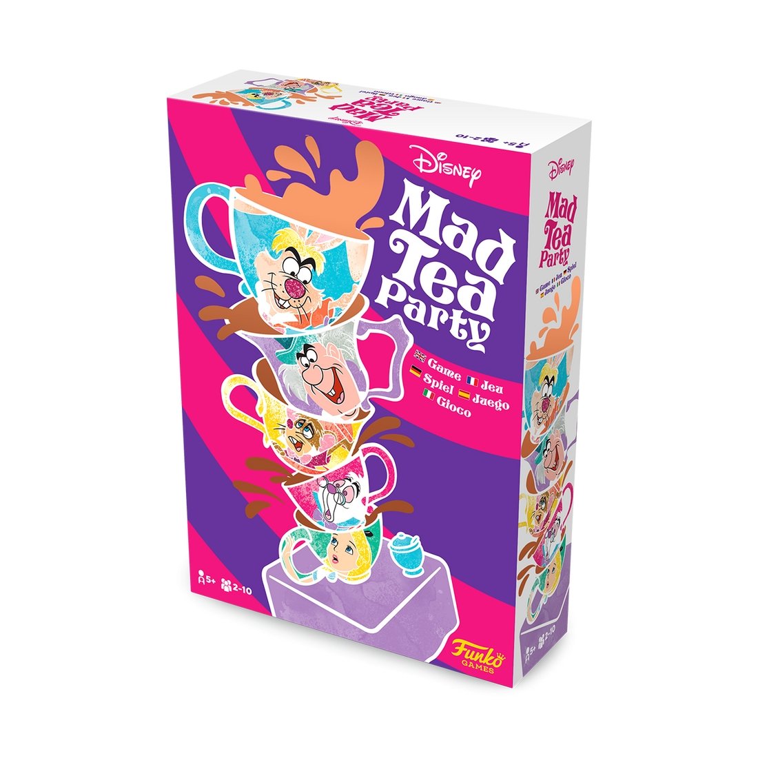 Disney Mad Tea Party Game (EN/FR/DE/ES/IT) - Rockamilly-POP-Vintage
