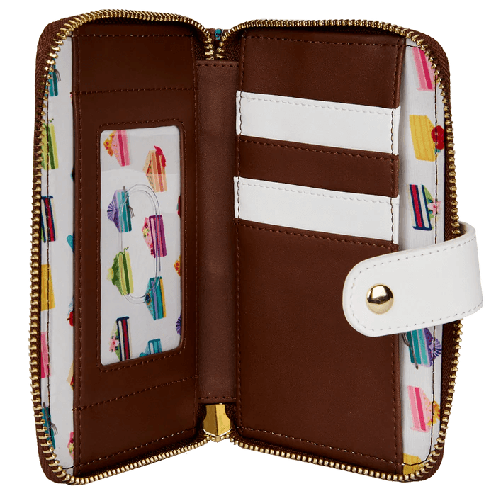 Disney Princess Cakes Zip Around Wallet - Rockamilly-Bags & Purses-Vintage