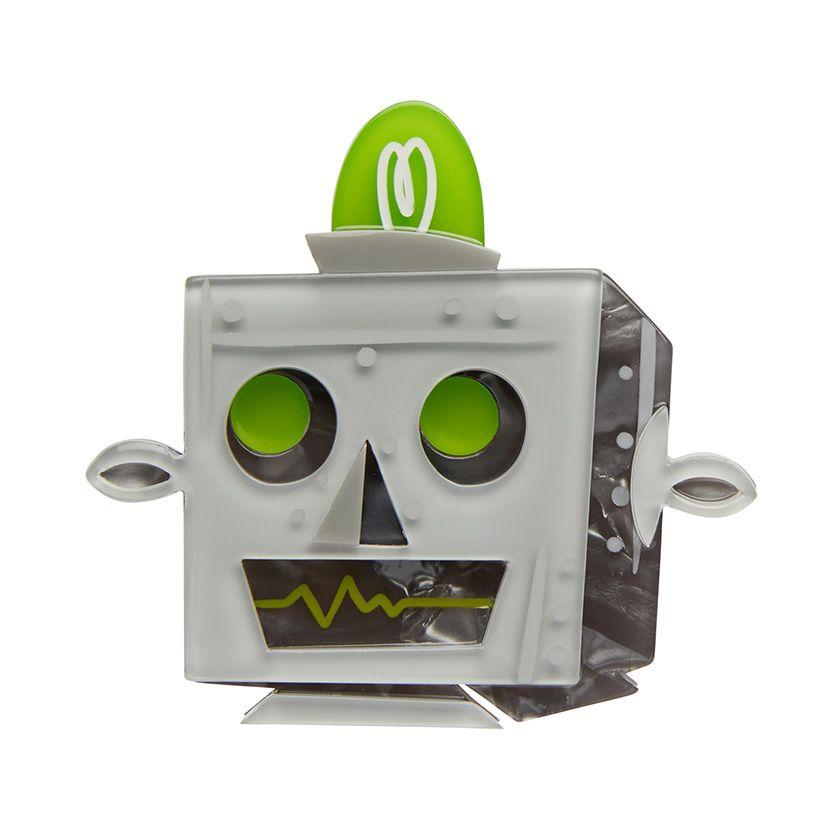 Does not Compute Brooch - Rockamilly-Jewellery-Vintage