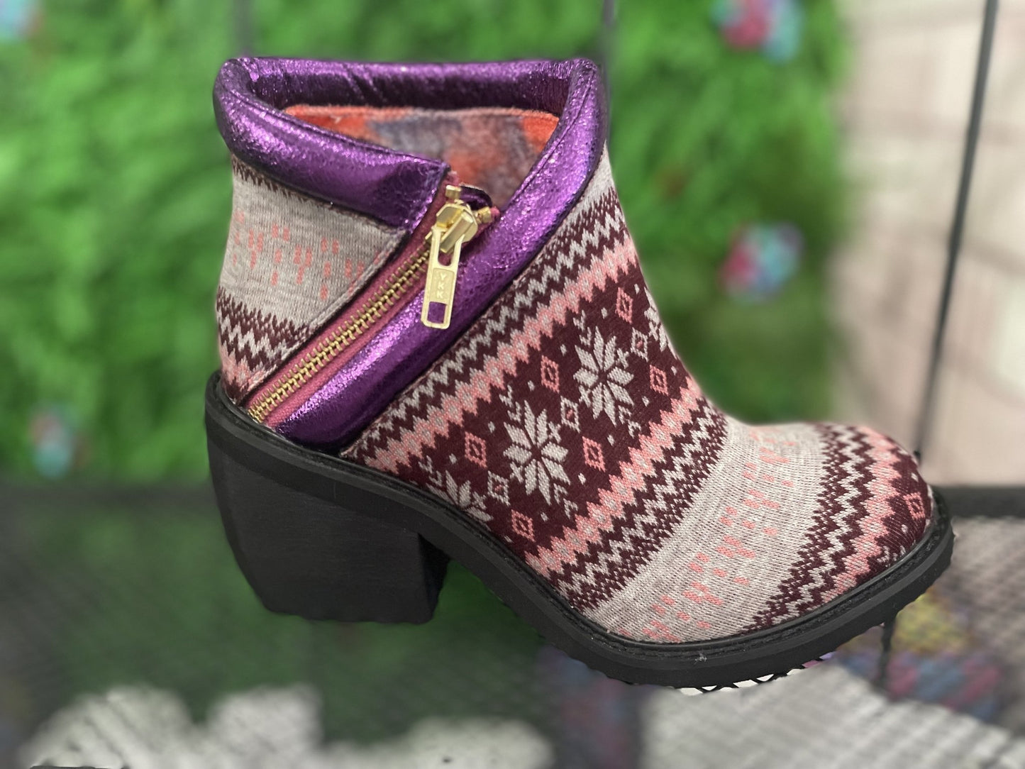 Eggie Soldiers Purple/Pink - Rockamilly-Shoes-Vintage