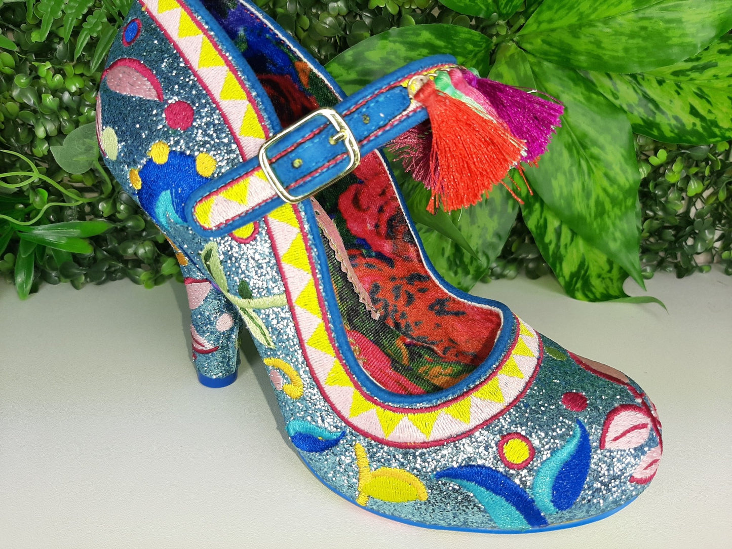 Ekaterina Blue Irregular Choice - Rockamilly-Shoes-Vintage