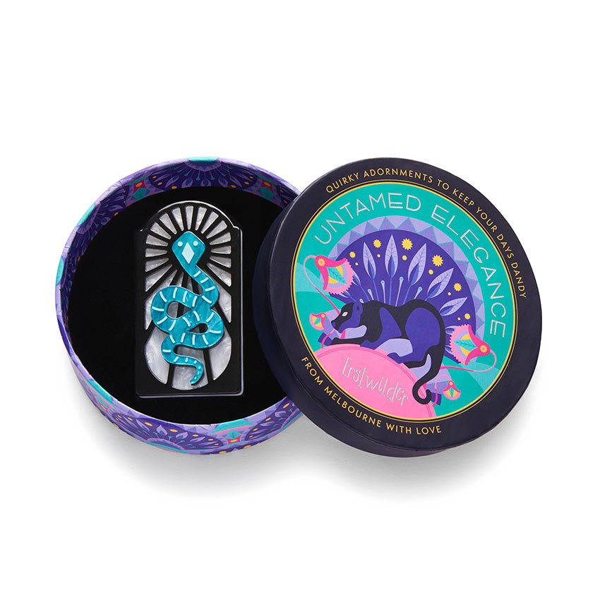 Elegant Venom Brooch - Rockamilly-Jewellery-Vintage