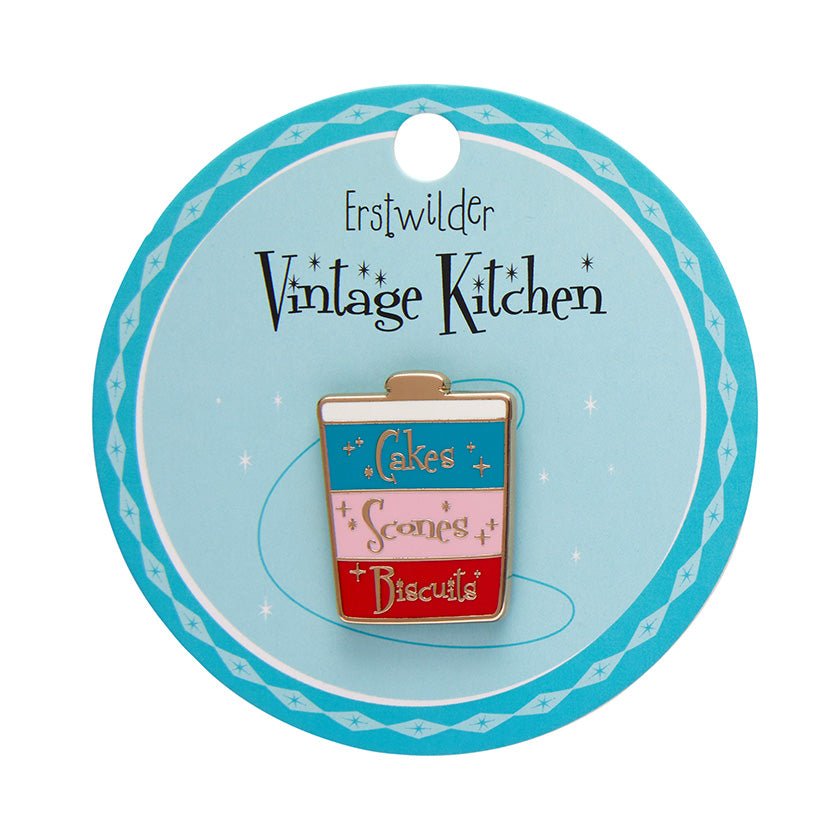 Everyone's Favourite Tin Enamel Pin - Rockamilly-Jewellery-Vintage