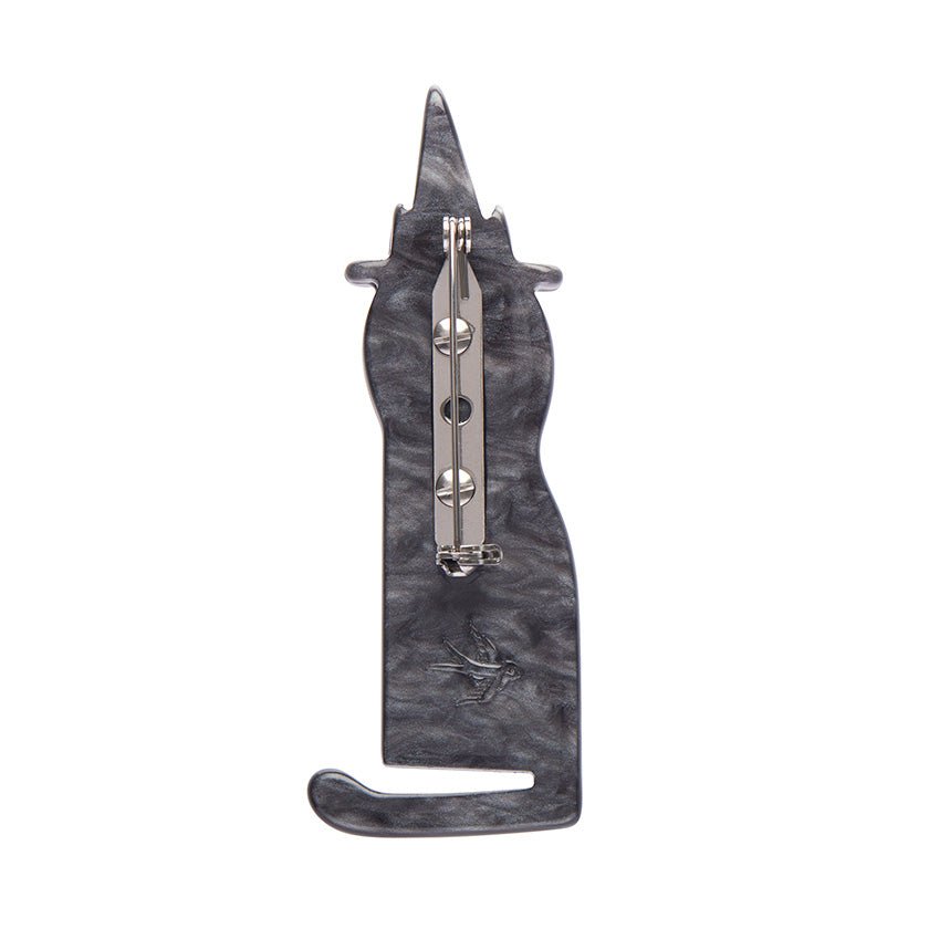 Familiar Shadow Brooch - Rockamilly-Jewellery-Vintage