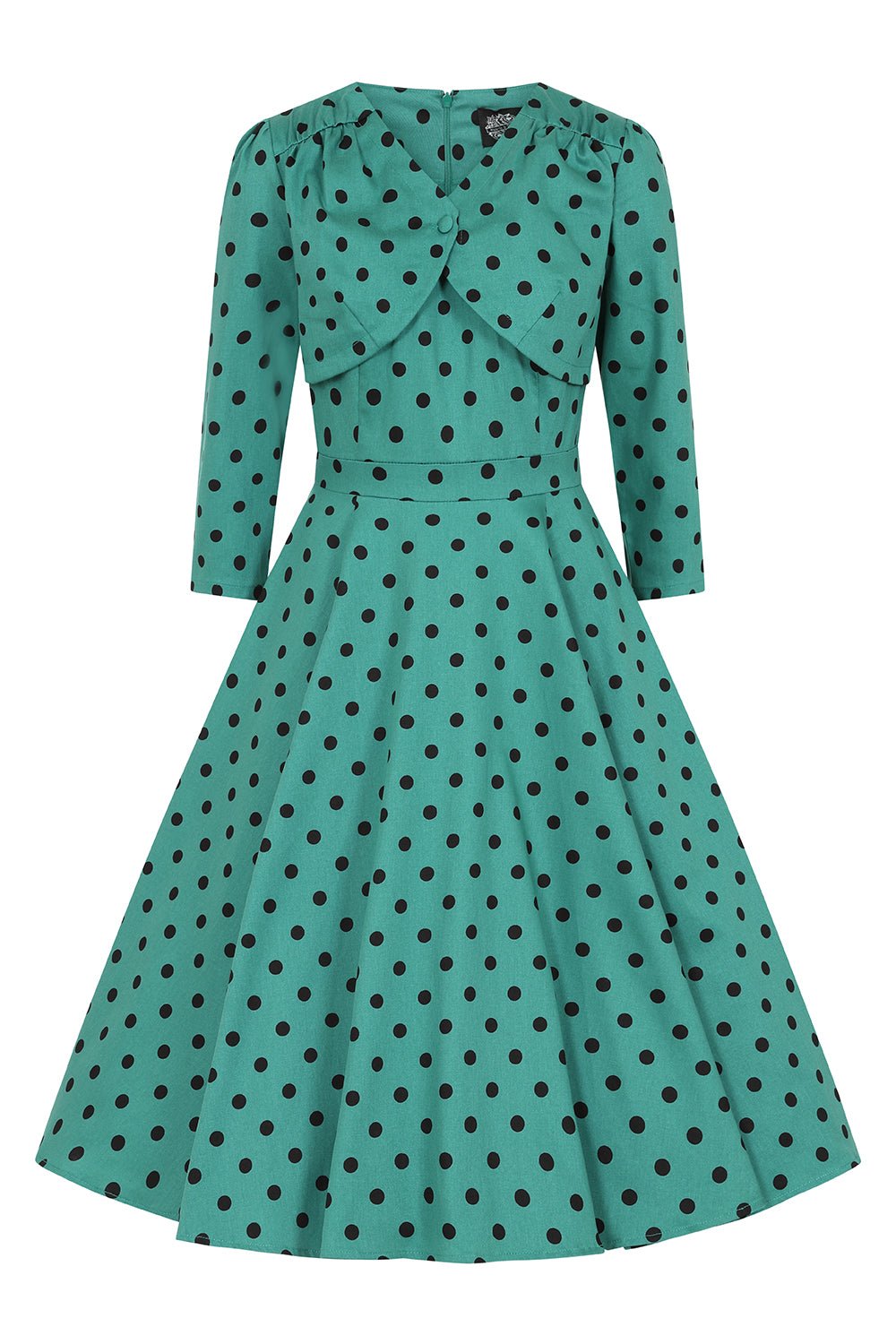 Finley Polka Dot Swing Dress - Rockamilly-Dresses-Vintage