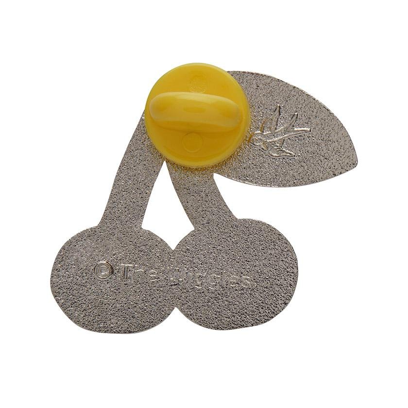 Fruit Salad Cherries Enamel Pin - Rockamilly-Jewellery-Vintage