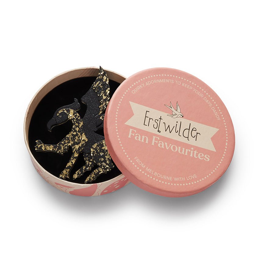 Gabriel the Gryphon Brooch - Rockamilly-Jewellery-Vintage