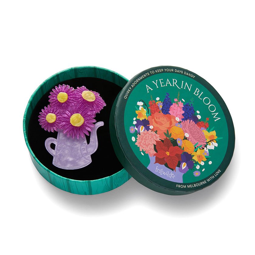 Garden Star Brooch - Rockamilly-Jewellery-Vintage