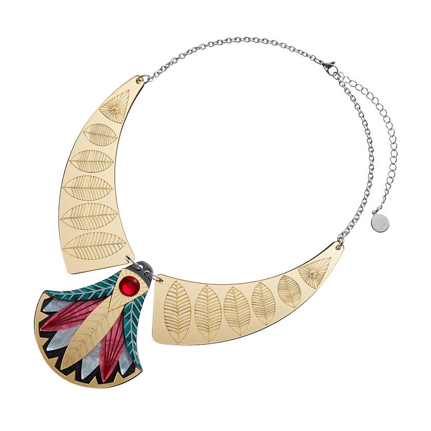 Gift of the Nile Papyrus Necklace - Rockamilly-Jewellery-Vintage