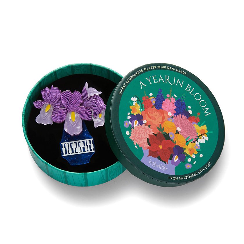 Goddess of Rainbows Brooch - Rockamilly-Jewellery-Vintage