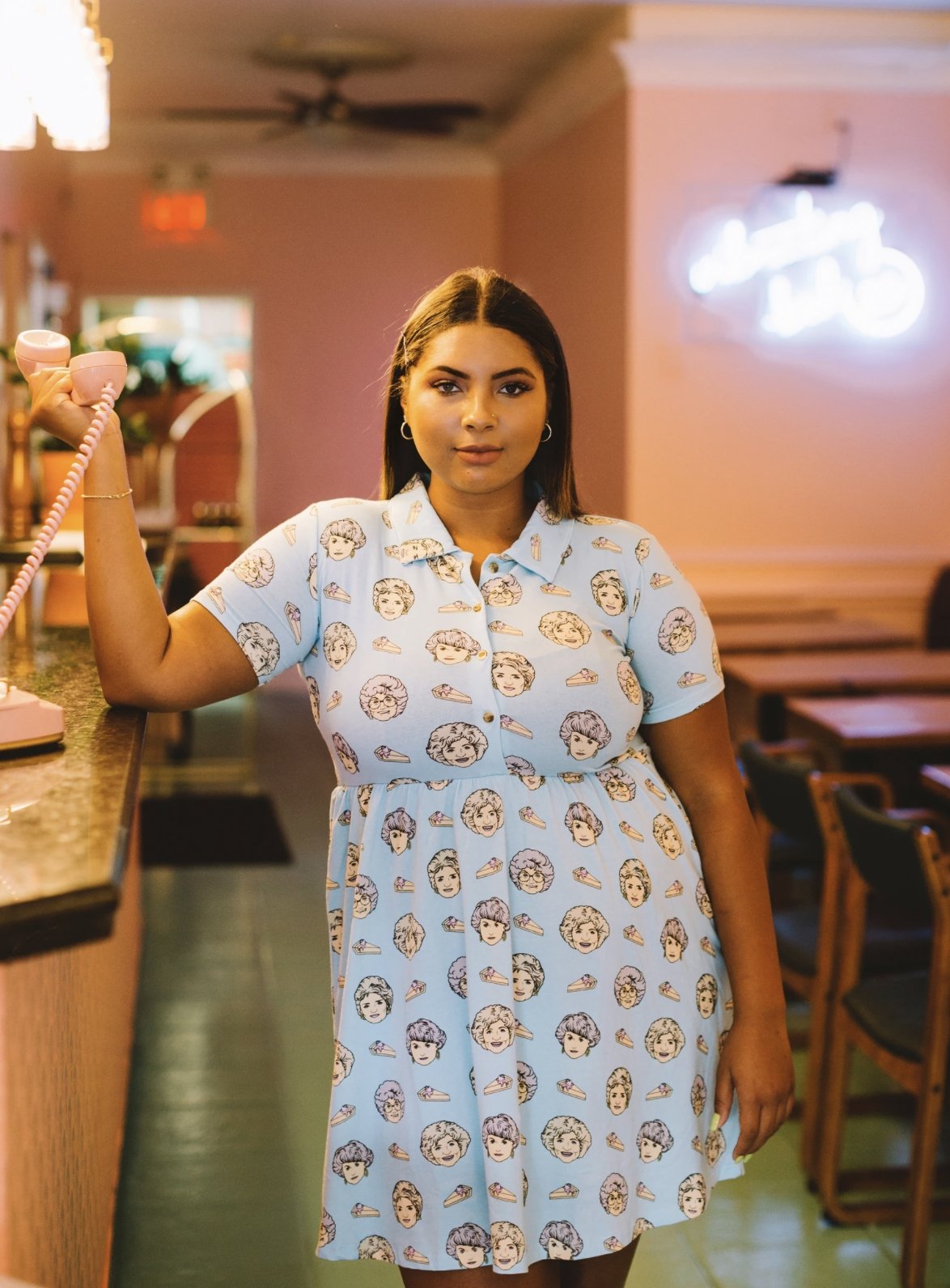 Golden Girls Cheesecake Dress - Rockamilly-Dresses-Vintage