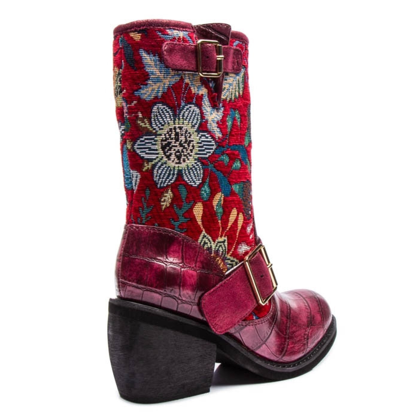 Great Escape Red Boots - Rockamilly-Shoes-Vintage