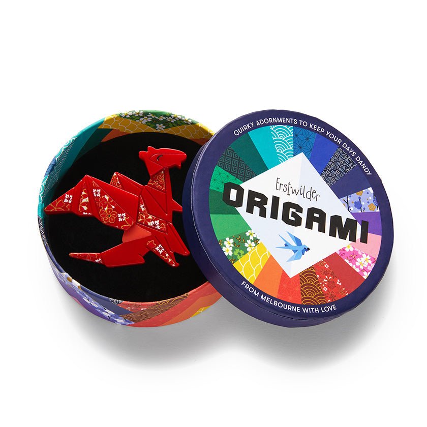 Here Be Dragon Brooch - Rockamilly-Jewellery-Vintage