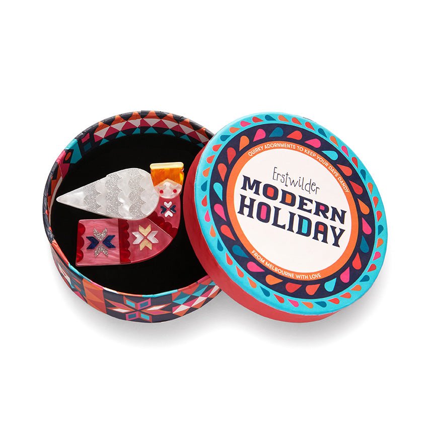 Holy Herald Brooch - Rockamilly-Jewellery-Vintage