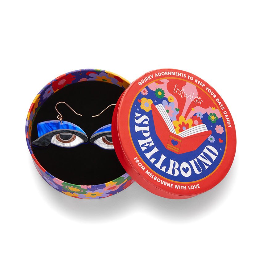 Hypnotic Gaze Drop Earrings - Rockamilly-Jewellery-Vintage