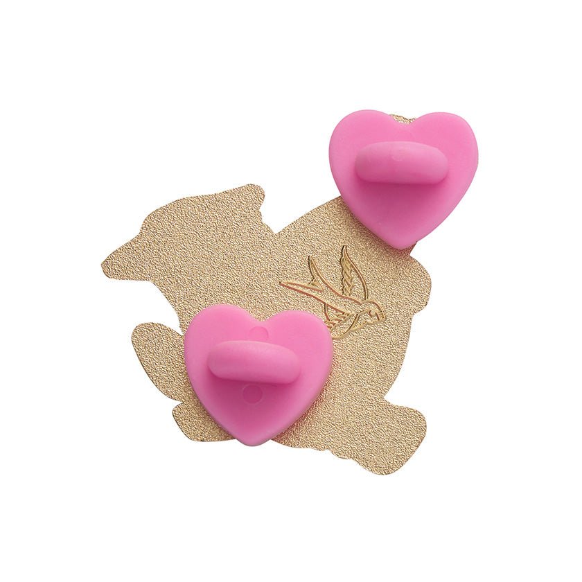 It's OK to Feel Blue Enamel Pin - Rockamilly-Jewellery-Vintage