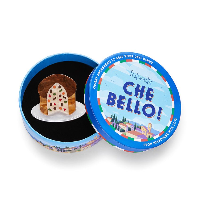 Little Big Bread Brooch - Rockamilly-Jewellery-Vintage