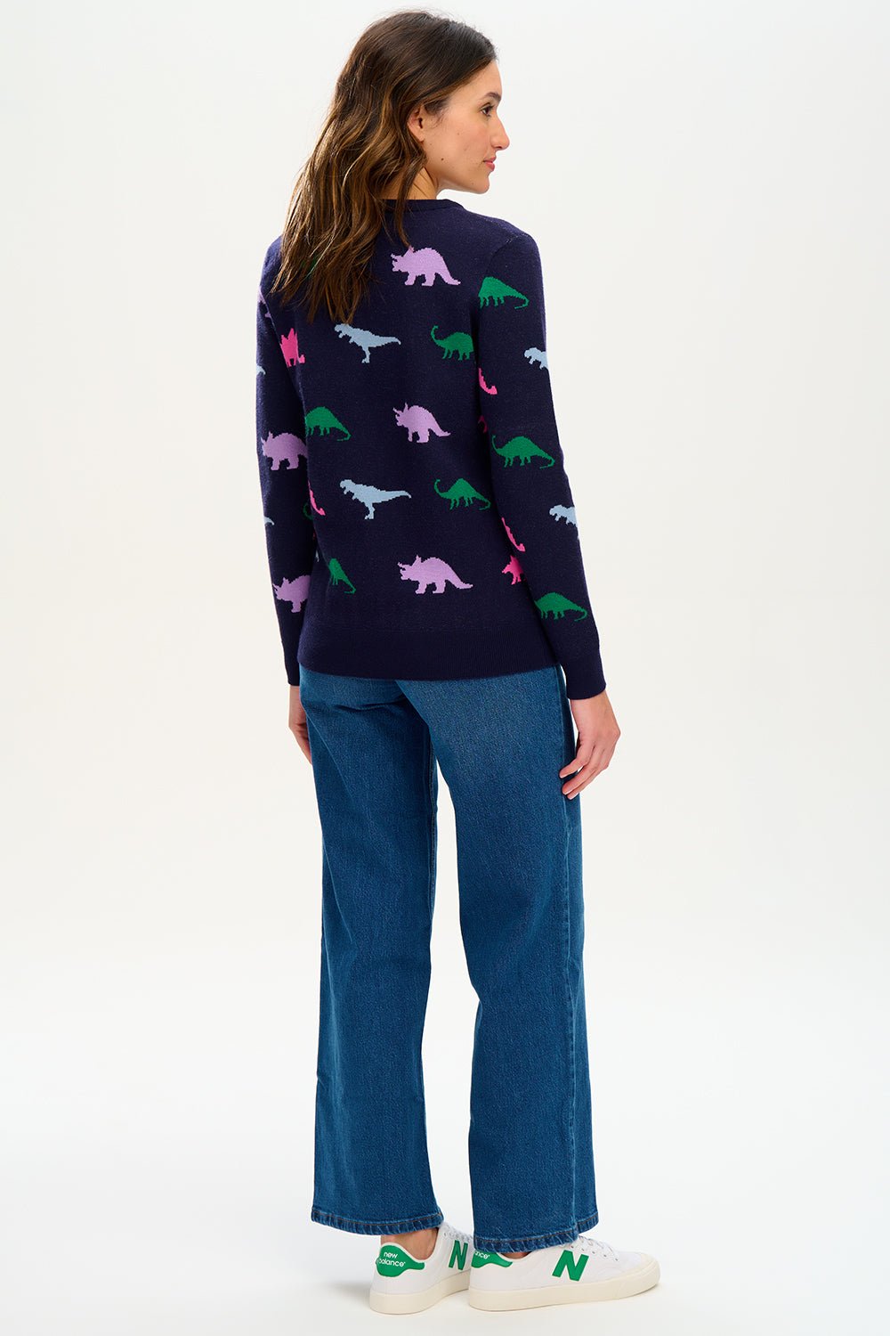 Lizzie Jumper - Dinosaur Jive - Rockamilly-Knitwear-Vintage
