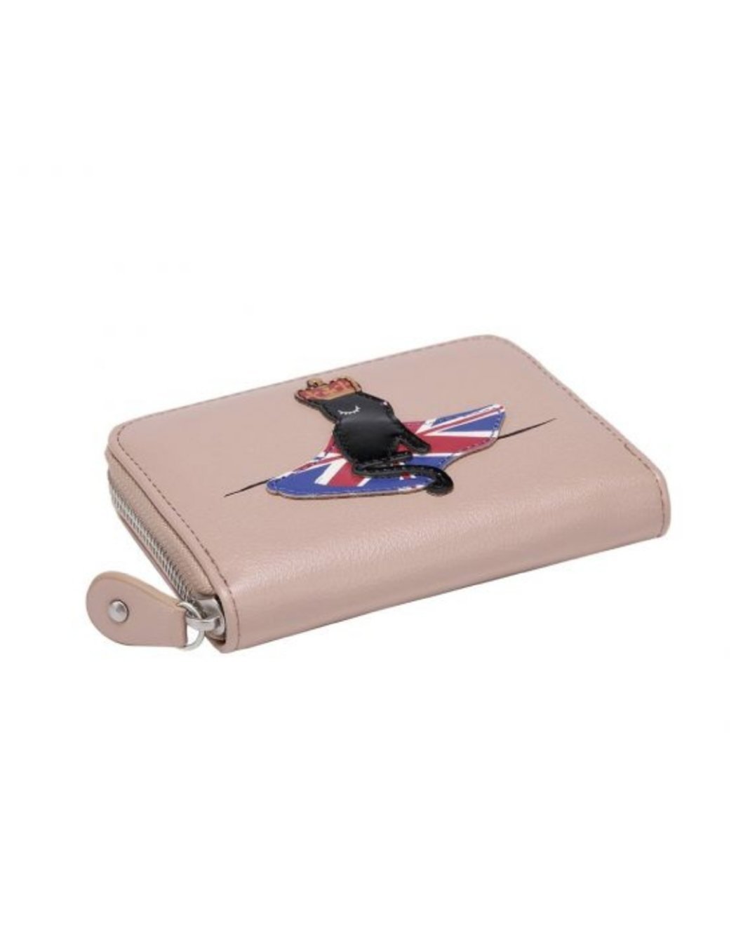 London Cats Small Zip Around Wallet - Beige - Rockamilly-Bags & Purses-Vintage