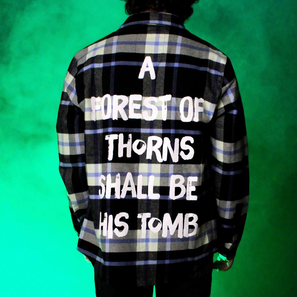 Maleficent Flannel - Rockamilly-Tops-Vintage