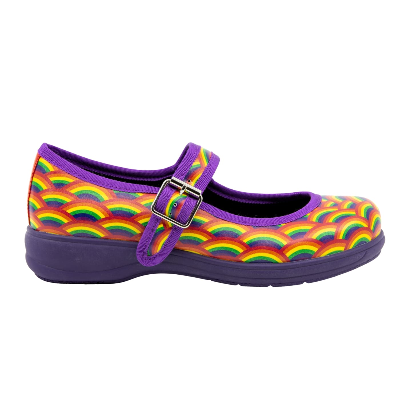 Mary Jane - Rainbow - Rockamilly-Shoes-Vintage