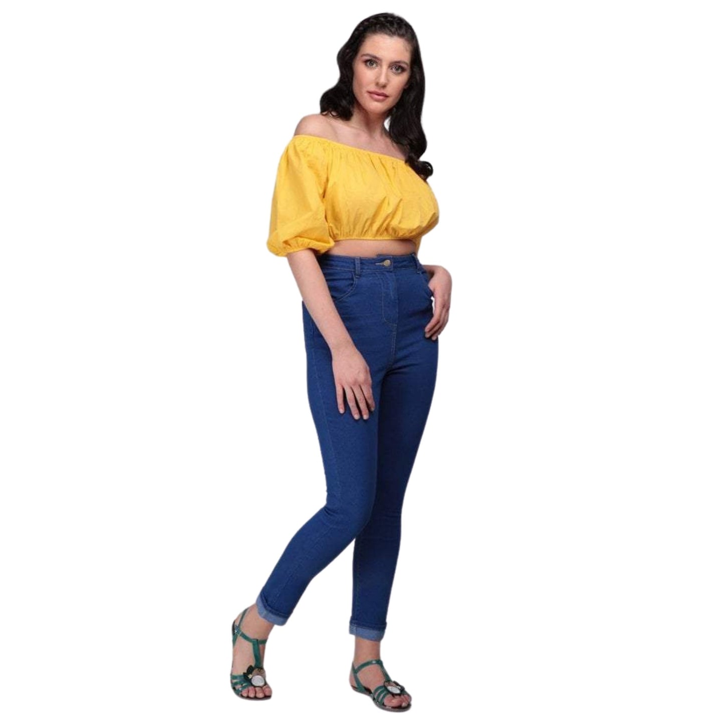 Mary-Sue 50s Jeans Blue - Rockamilly-Trousers & Jeans-Vintage