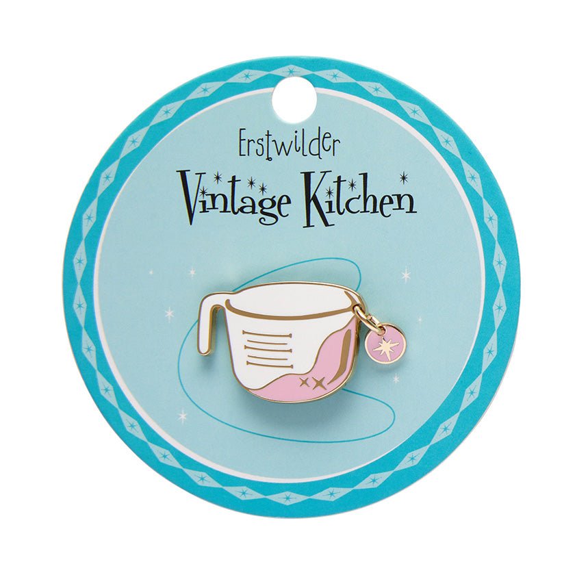 Measure Twice, Pour Once Enamel Pin - Rockamilly-Jewellery-Vintage
