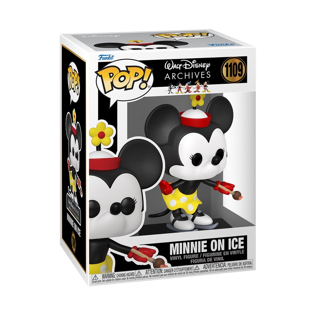 Minnie Mouse - Minnie on Ice (1935) POP #1109 - Rockamilly-POP-Vintage