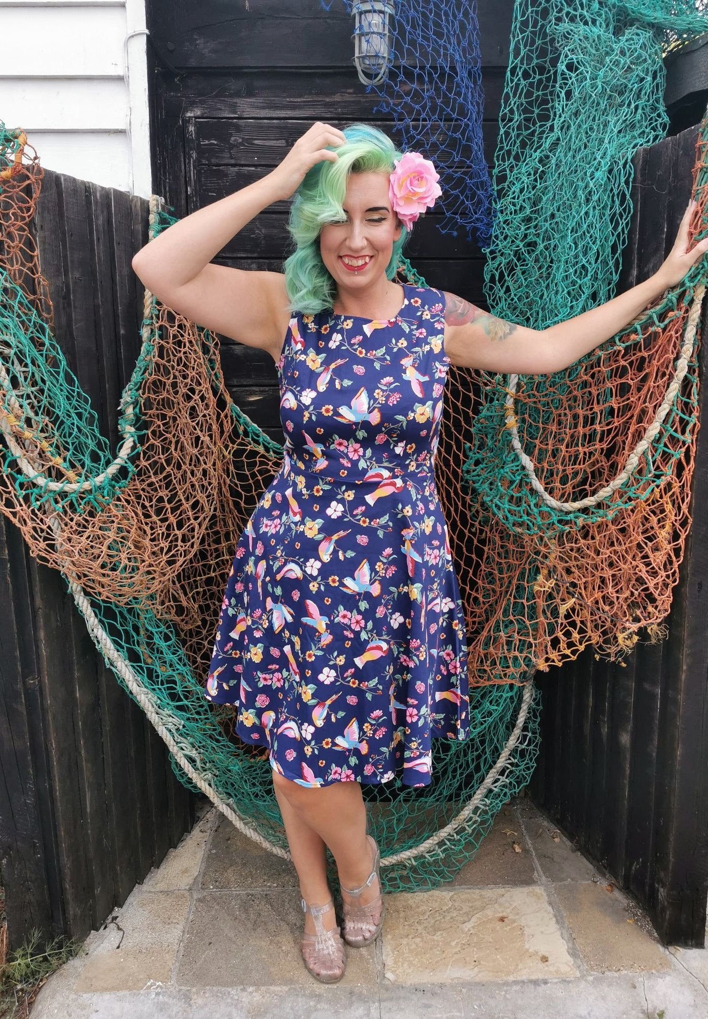 Miss Ostentatious Averian Dress - Rockamilly-Dresses-Vintage