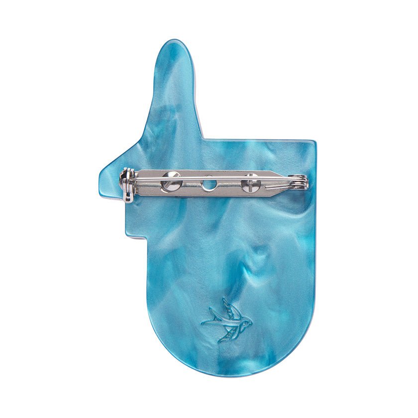 Mission to the Moon Brooch - Rockamilly-Jewellery-Vintage