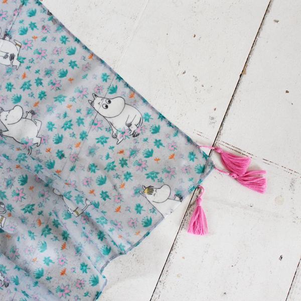 Moomin Scarf Floral - Rockamilly-Homeware-Vintage