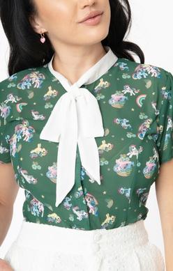 My Little Pony Elsie Blouse - Rockamilly-Tops-Vintage