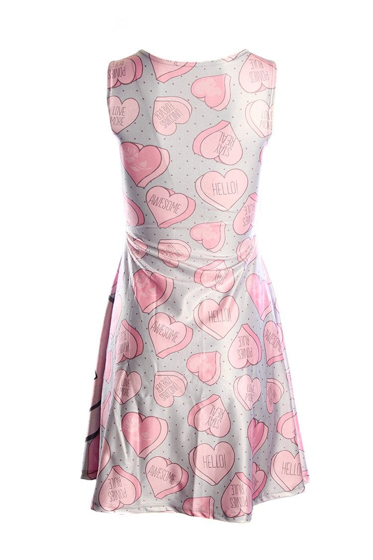 My Little Pony Loveheart Retro Skater Dress - Rockamilly-Dresses-Vintage